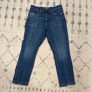 Madewell The High-Rise Slim Boyjean, size 26